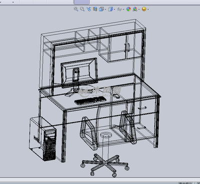 木質電腦桌設計模型 SolidWorks在生活用品設計中的應用與資源獲取